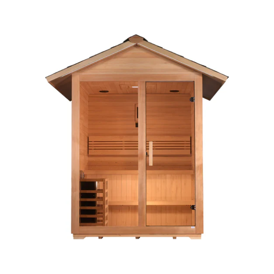 3 Person Traditional Outdoor Sauna