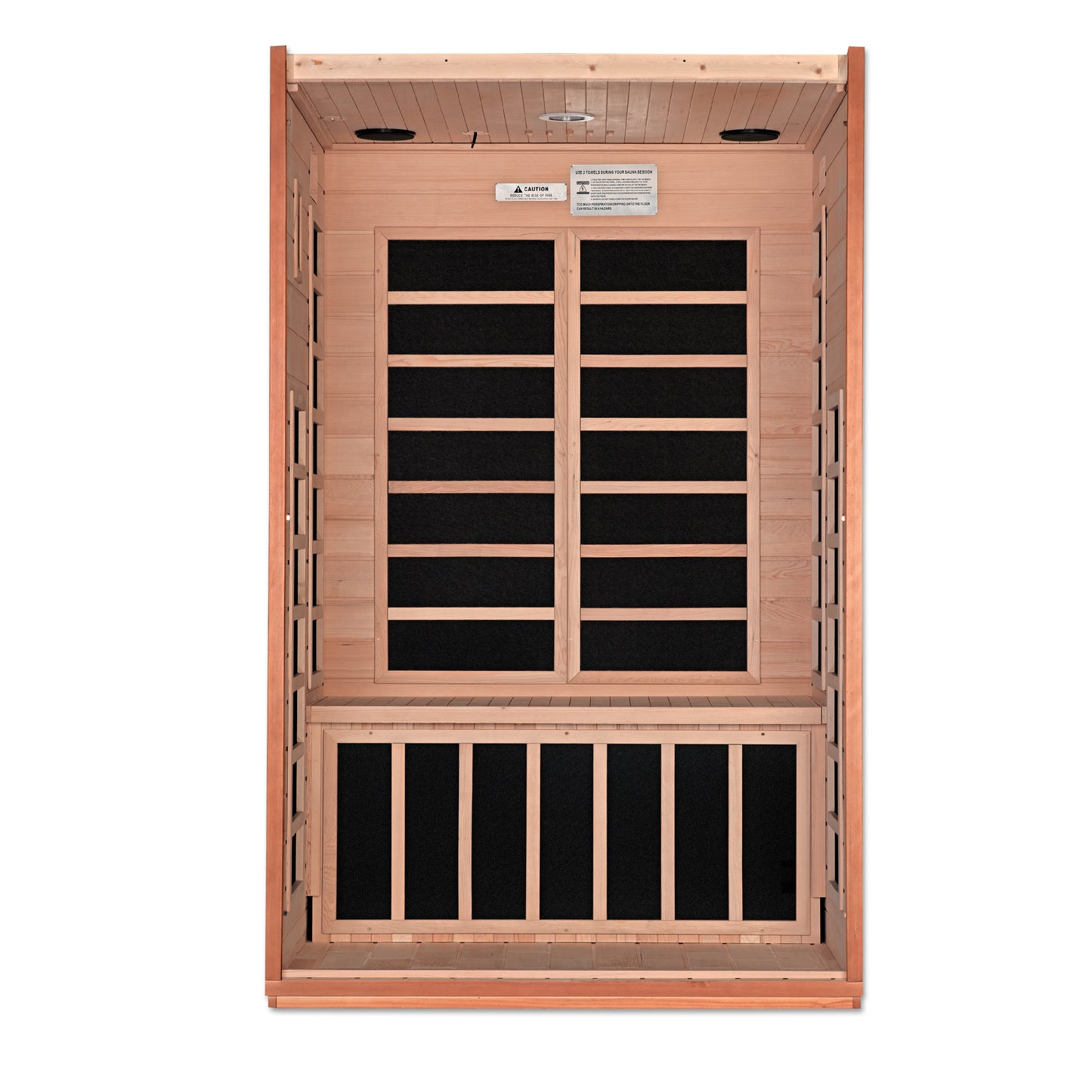 Dynamic Cordoba Elite 2-Person Ultra Low EMF FAR Infrared Sauna