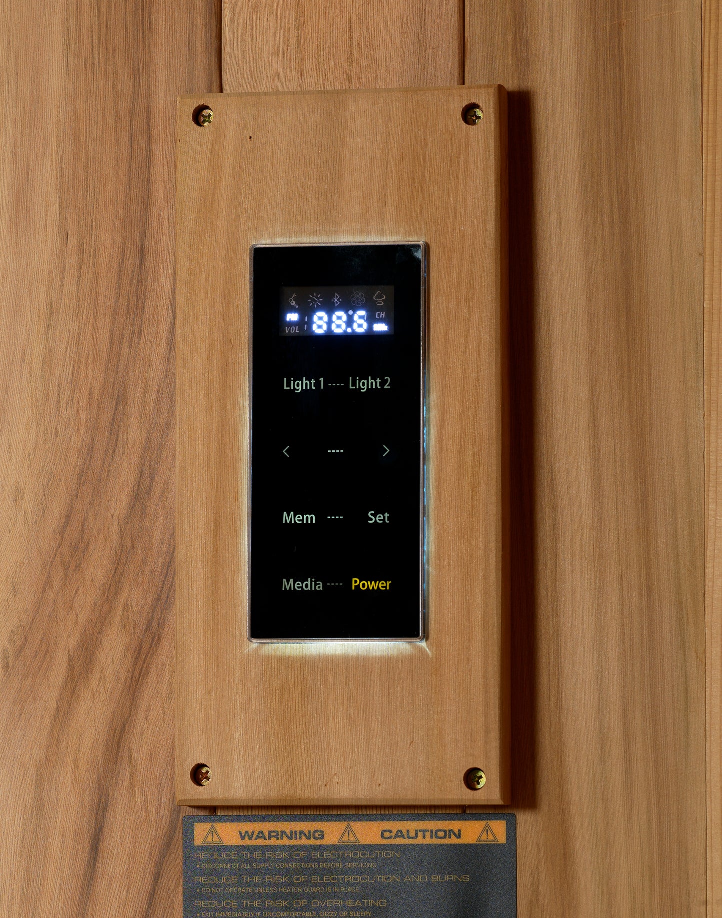 Golden Designs "Copenhagen" 3-Person Traditional Sauna