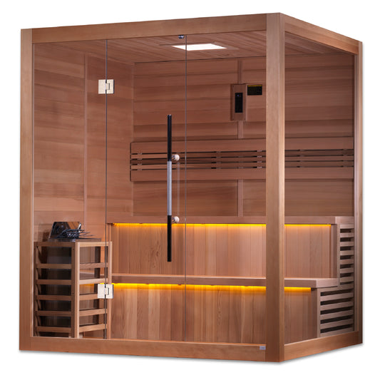 Golden Designs "Kuusamo" 6-Person Traditional Sauna