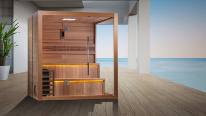 Golden Designs "Kuusamo" 6-Person Traditional Sauna