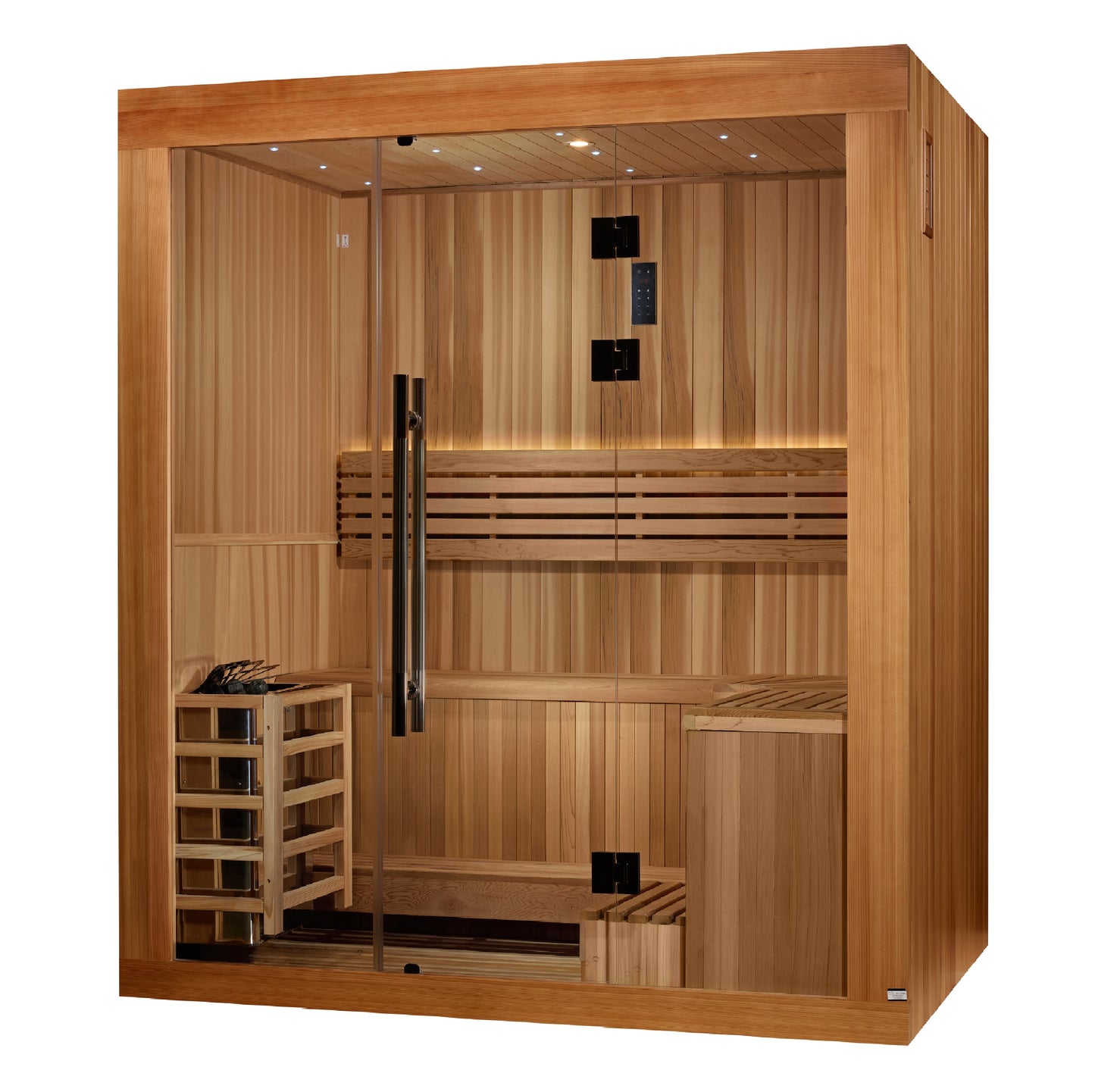 Golden Designs "Copenhagen" 3-Person Traditional Sauna