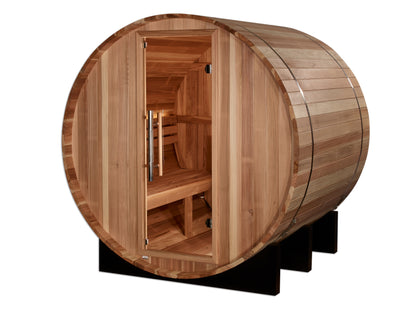 Golden Designs "St. Moritz" 2-Person Barrel Traditional Sauna