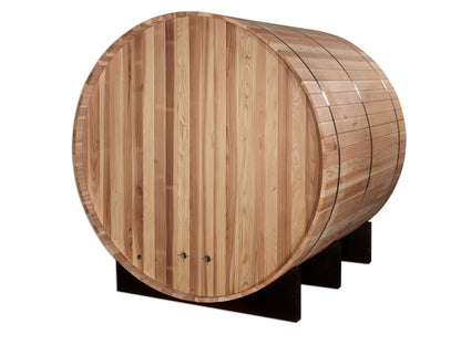 Golden Designs "Arosa" 4-Person Traditional Barrel Sauna