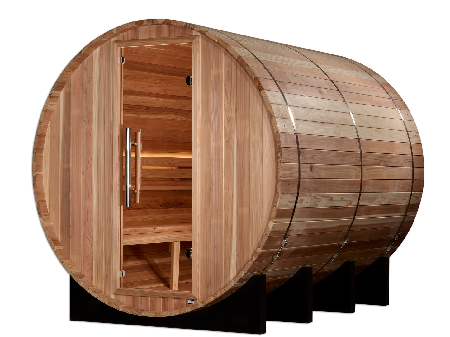 Golden Designs "Klosters" 6-Person Traditional Barrel Sauna