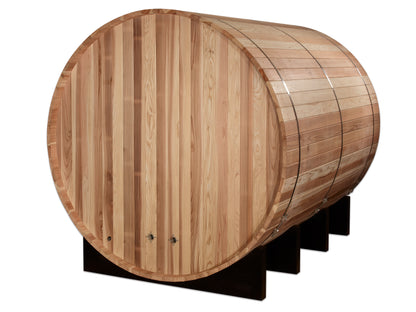 Golden Designs "Klosters" 6-Person Traditional Barrel Sauna