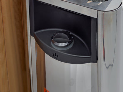 Golden Designs "Kaskinen" 6-Person Hybrid Sauna (PureTech™ Full Spectrum Infrared or Traditional Stove)